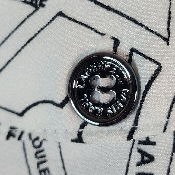 Karl Lagerfeld Paris Street Map Blouse - Picture 7 of 16